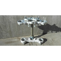 2010 Honda ST1300 Top Bottom Steering Stem Triple Tree Clamp Yoke